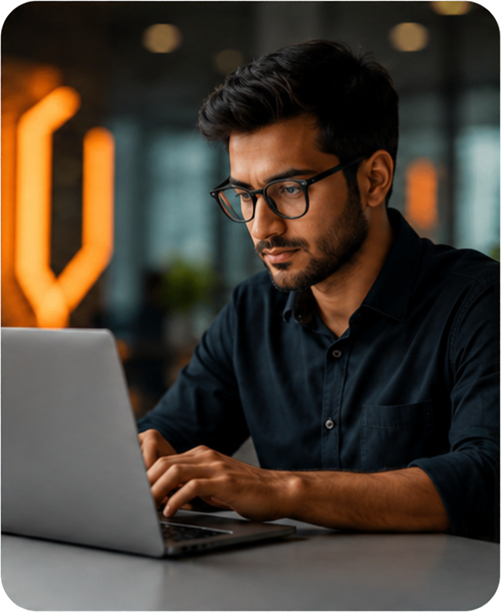 AI Engineer Working on Machine Learning Solutions